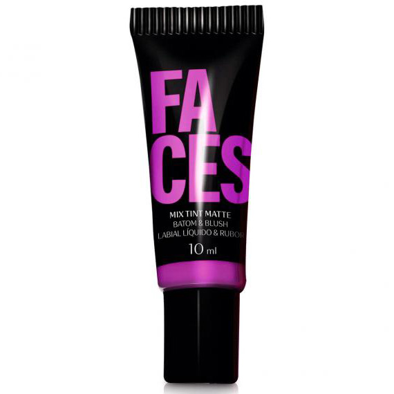 Batom Mix Tint Matte Faces Pink Soul – 10ml – Marcinha Gadgets